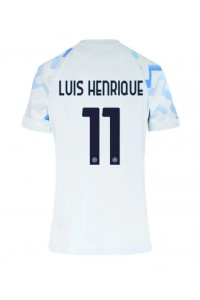 Inter Milan Luis Henrique #11 Fotballdrakt Borte Klær Dame 2025-26 Korte ermer